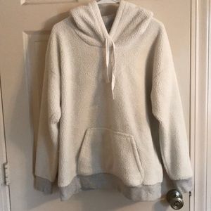 Fluffy sweatshirt from old navy